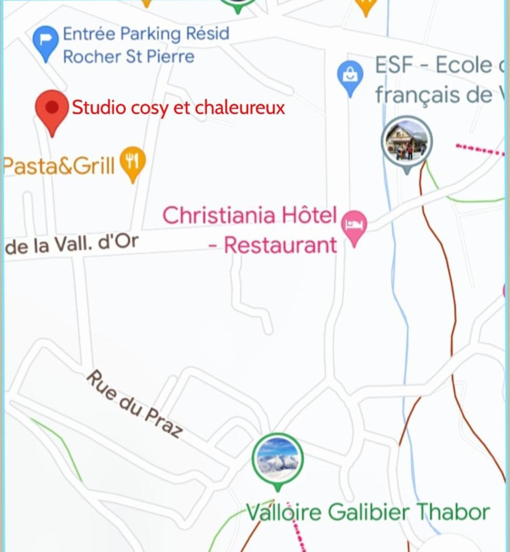Studio Cosy Et Chaleureux Valloire Eksteriør billede